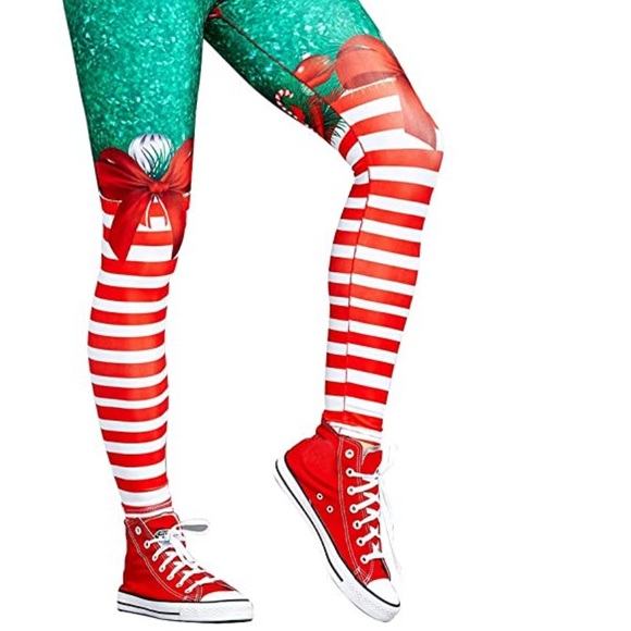 Super Fun & Comfortable Holiday Season Leggings - Picture 5 of 7